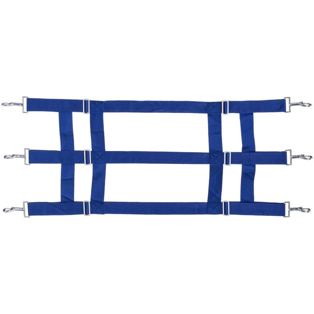 Tough 1 Nylon Stall Guard, Royal Blue, 36 to 48