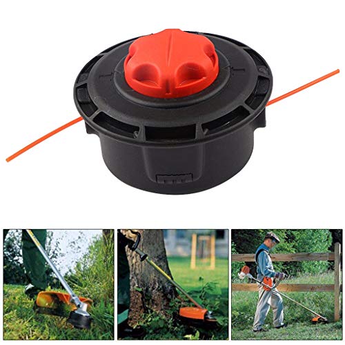 TADAMI Weed Trimmer Head, String Trimmer Auto Head for Toro 51975 51954 51955 51974 120950010 308923014 (Black)