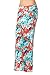 82 Days Women'S Poly Span Floral Prints Maxi Skirt - Flower