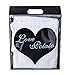 Love Potato Cute White Retro Lady's Aprons for Women's Kitchen Cooking Cleaning Maid Costume with Pockets