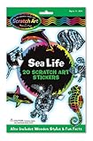 Melissa & Doug Sea Life Scratch Art Stickers