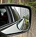 Blind Spot Mirror Adjustable Blind Spot Mirror Stick On Blind Spot Mirrors Frameless 2
