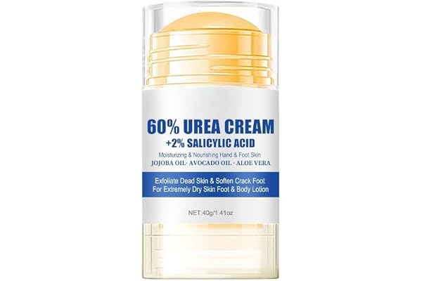 Urea Cream Stick for Dry Rough Feet, Moisturizing Balm Stick For foot Care, Smooth-Glide Non-Greasy Foot Moisturizer for Dail