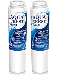 AQUACREST FQROPF NSF 401,53&42 Certified to Reduces Lead, Chlorine, Taste & Odor, Cyst, Benzene and More, Compatible with GE FQROPF Reverse Osmosis Water Filter (1 Set)