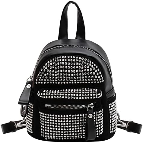 Amazon.com: Hyuyikuwol Casual Rhinestone Mini Backpack Gothic