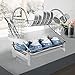 2-Tier Dish Rack and DrainBoard, 20.2