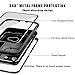 iPhone 8 Case,iPhone 7 Case, iPhone SE 2020 Case, ZHIKE Magnetic Adsorption Case Metal Frame Tempered Glass Back with Built-in Magnet Cover for Apple iPhone 7/8/SE 2020 (Clear Black)