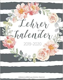 Lehrerkalender 2019 2020 Terminplaner Fur Lehrer Von August 2019 Bis Juli 2020 Schulplaner Fur Die Unterrichtsvorbereitung Kalender Und Lehrer Geschenk Fur Das Neue Schuljahr Amazon Co Uk Estudioso 9781074503383 Books
