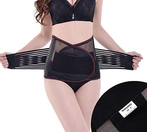 ieasysexy Adjustable Breathable Waist Trainer Slimming Belt,Tummy Shaper Fat Burning Trimmer Belt,Postpartum Postnatal Pregnancy Abdomen Binder,Helps Lose Weight,Body Shaper Sports Belt for Men Women