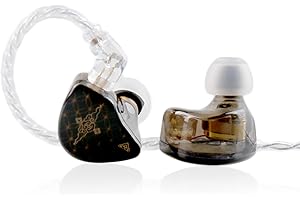 TANGZU Wan er S.G in Ear Monitors Headphone, HiFi iem Wired Earbuds for Musician Audiophile 10mm Dynamic Driver in-Ear Earpho