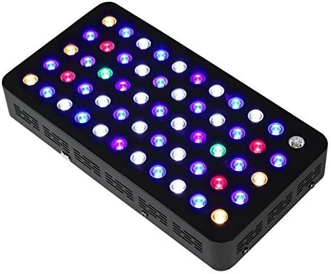 MAGIOVEĆ'ĆĀ® Led Aquarium Lighting 165W Dimmable Full Spectrum for Coral, Fish Tank & Reef Aquarium (Black) by MAGIOVE