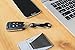 KeySmart - Compact Key Holder (2-8 Keys, Black)