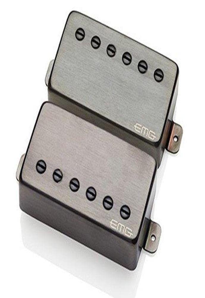 EMG MF Marty Friedman Pickup Set, Brushed Black Chrome