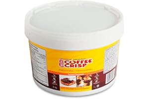 COFFEE CRISP Chocolate Spread, Made with Cocoa and Coffee, Use on Desserts, 3kg
