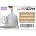 LEAGY 15L / 4 Gallon Fresh Clean Drawstring Small Trash Bags for Bathroom Kitchen Office Etc. - 168 Count - 0.6MIL