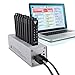 Apricorn Aegis Configurator on USB key bundled with an approved 10-port USB hub with 5 amp power supply and Windows based software