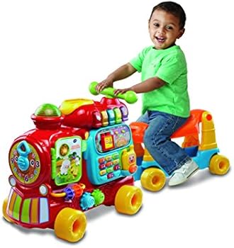 vtech push and ride alphabet train red
