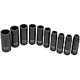 Craftsman Evolv 10 pc. Deep Impact Socket Set: 1/2-Inch Drive; MM (Metric); Model 16887