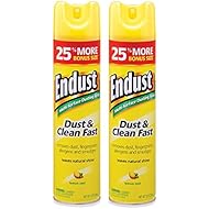 Endust Multi-Surface Dusting and Cleaning Spray, Lemon Zest, 2 Count