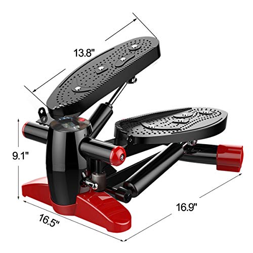 Zeley Fitness Stepper Step Machine,Portable Mini Home Office Stepper