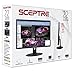 Sceptre E225W-19203R 22″ Ultra Thin 75Hz 1080p LED Monitor 2x HDMI VGA Build-in Speakers, Metallic Black 2018thumb 1