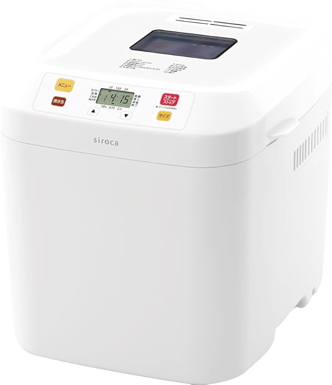 Amazon Siroca 2斤対応ホームベーカリー 全12メニュー搭載 ジャム ピザ生地 お餅も作れる Shb 112 シロカ ホームベーカリー 通販