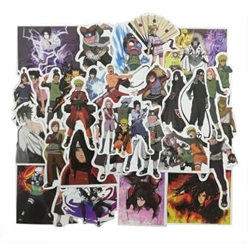 Dibujos animados Japón monopatín guitarra nevera motor calcomanía ...