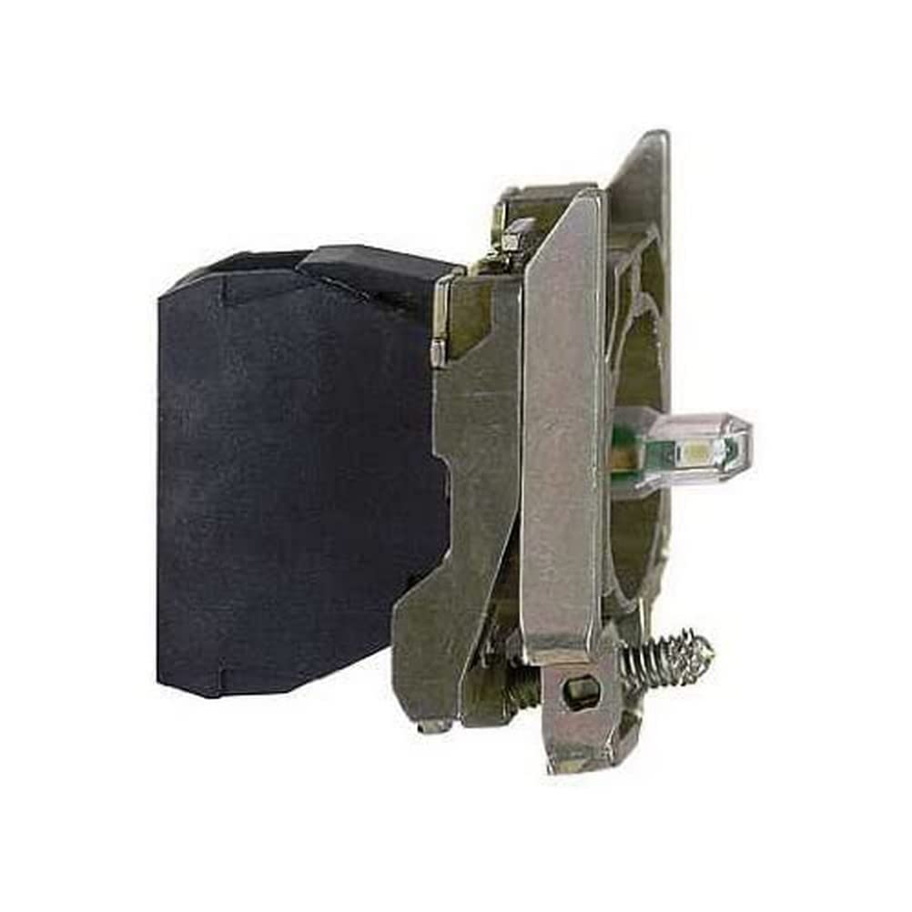Schneider ZB4BV18 M4 Auxiliary Switch Block, Flashing Light Up LED Module ZB4 Integral LED 230 V Red
