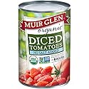 Muir Glen, Organic Diced Tomatoes, No Salt Added, 14.5 oz