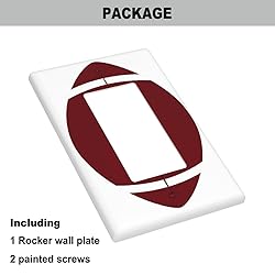 Pznen American Rugby ‎Rocker Light Switch Plates