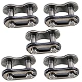 WPHMOTO 5 Sets of Motorcycle Chain Master Links Joint Connector Clip For 520 Chain 520KMC