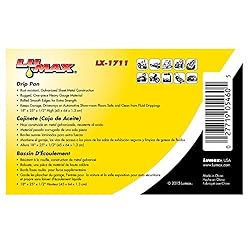 Lumax LX-1711 Silver 18" x 25" x 1/2" Galvanized