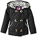 Pink Platinum Little Girls' Double Breasted Trench Jacket