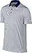 NIKE Men's Dry Victory Stripe Polo, College Navy/White, X-Large