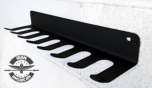 image for IRON AMERICAN ALPHA Bat Rack (Multi-Purpose) Fence & Wall Mounted STEE