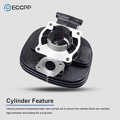 image for ECCPP New Cylinder Piston Ring Gasket for 1988-2006 Yamaha Blaster 200