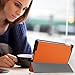 Fintie Slimshell Case for iPad 2 3 4 (Old Model) - Lightweight Tri-Fold Smart Stand Cover Protector Supports Auto Wake/Sleep for iPad 4th Generation with Retina Display, iPad 3 & iPad 2, Orange