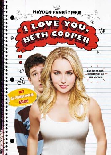 Amazon Com I Love You Beth Cooper Movie Poster 27 X 40 Inches