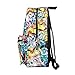 FAB Starpoint Pokemon Eevee Evolution All Over Print Backpack School Bag