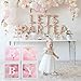 4pcs/Set DIY Transparent Box Latex Balloon Baby Blocks for Boy Girl Baby Shower Wedding Birthday Party Decoration Backdrop