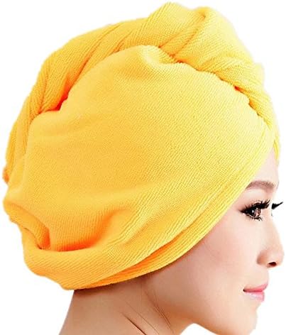 Napoo Clearance Microfiber Bath Towel Hair Dry Hat Cap Quick Drying Lady Bath Tool