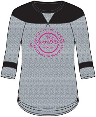 Sombrio 2017 Women's Noble 3/4 Sleeve Cycling Jersey (Grey Melange - XS)