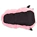 Silverhooks Plush Bear Paw Animal Slippers (Pink, Medium)