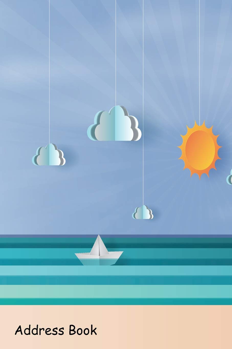 Address Book: For Contacts, Addresses, Phone, Email, Note,Emergency Contacts,Alphabetical Index With Sea View With Floating