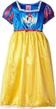 Disney Big Girls' Snow White Fantasy Nightgown, Yellow, 8