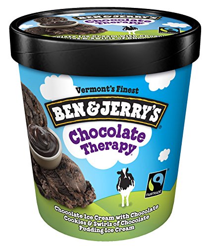 Ben & Jerry's - Vermont's Finest Ice Cream, Non-GMO - Fairtrade - Cage-Free Eggs - Caring Dairy - Responsibly Sourced Packaging, Chocolate Therapy, Pint (8 Count) - Thumbnail 7