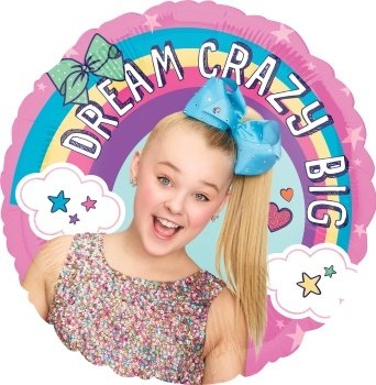 Jojo Siwa Party Decorations Dream Crazy Big Balloons 10 Count Mylar and Latex - //coolthings.us