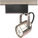 Nuvo Lighting TH309 Transitional One Light Track Head from Track Heads Brushed Nickel Collection in Pwt, Nckl, B/S, Slvr. Fin