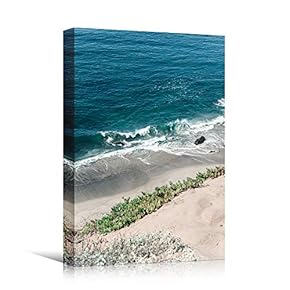 signwin Canvas Wall Art Seashore View Beach Beach...