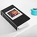 Woodmin 64 Pockets Photo Album for Fujifilm Instant Square SQ10 Films (Black)